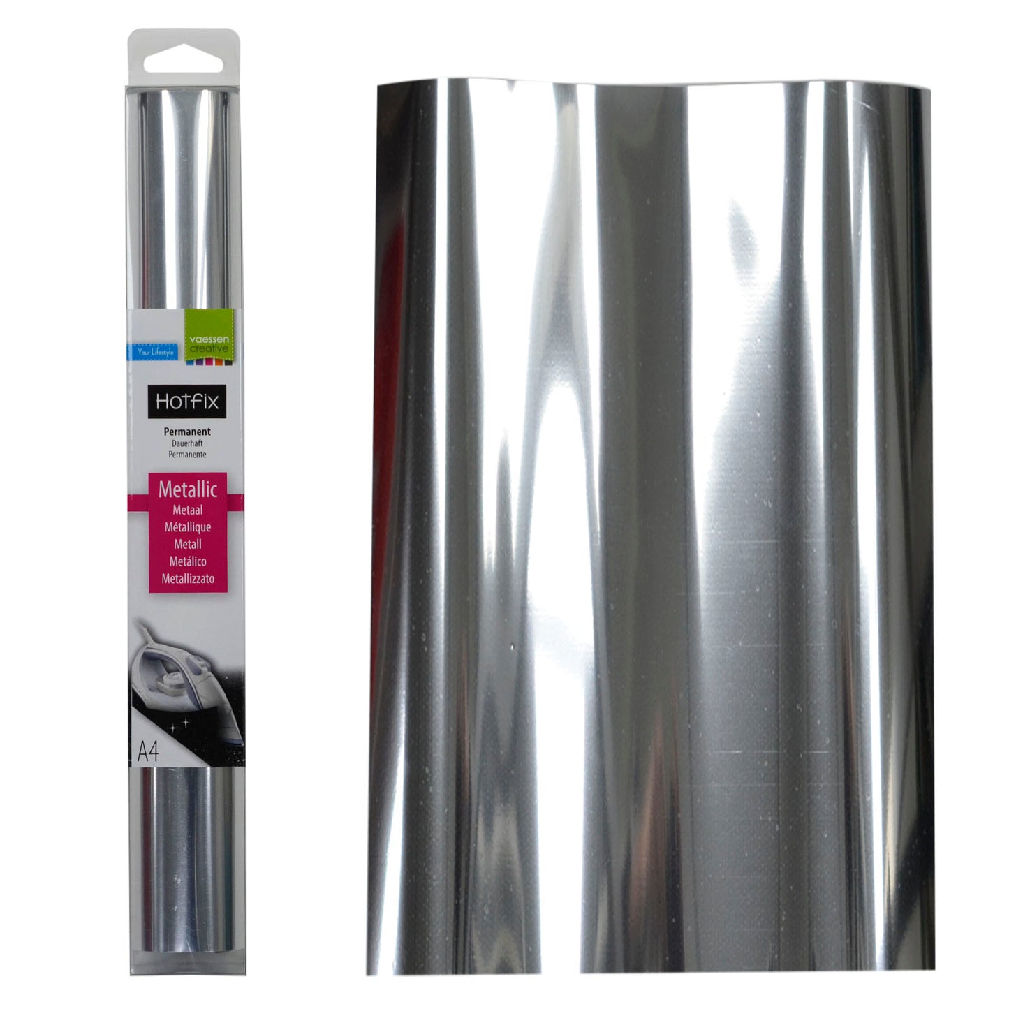 Vaessen creative • flex métallique a4 argent