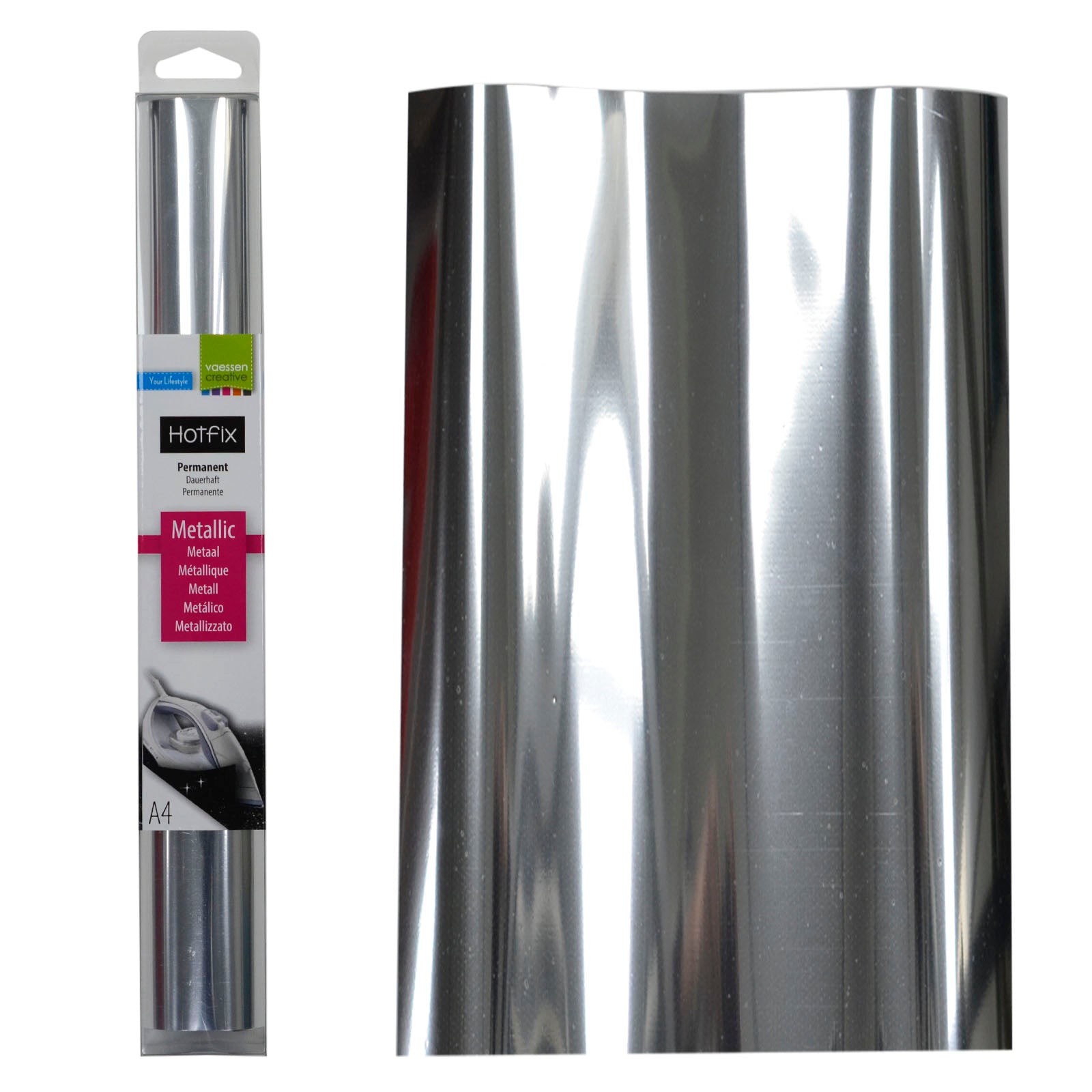Vaessen creative • flex métallique a4 argent