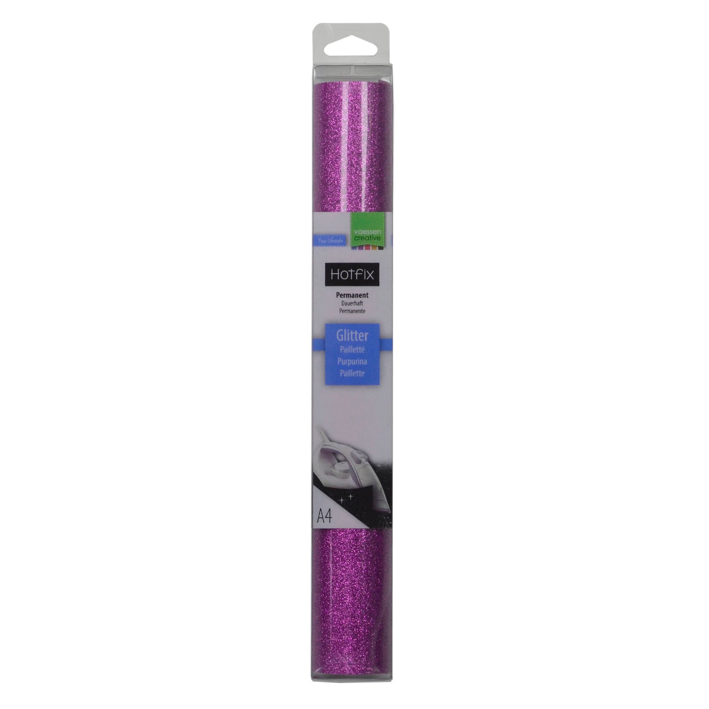 Vaessen creative • paillettes flex a4 violet