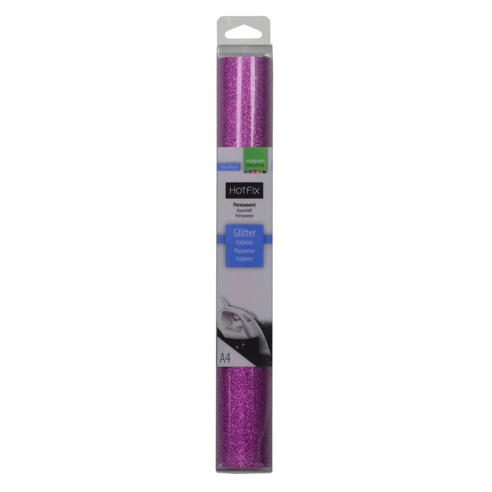 Vaessen creative • paillettes flex a4 violet