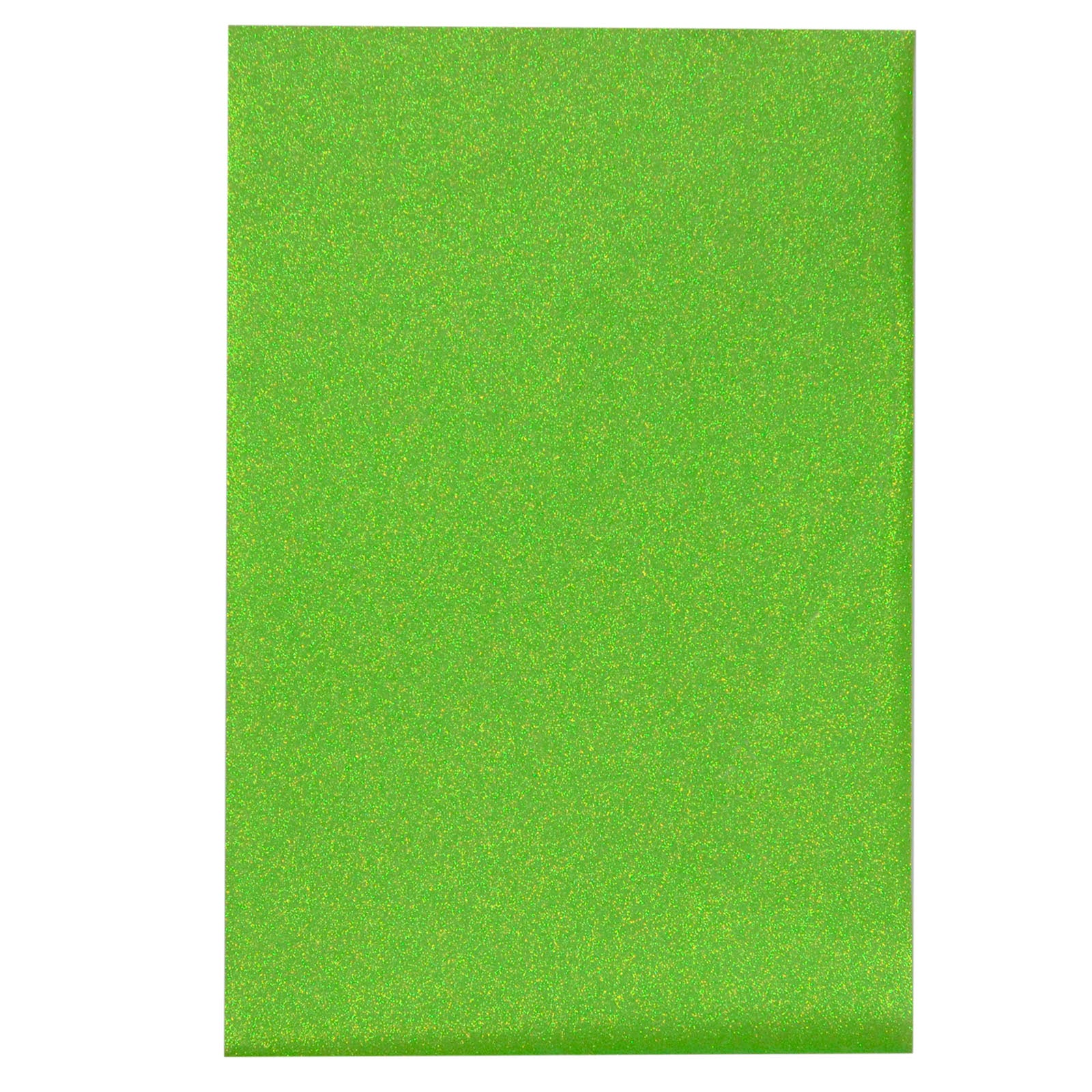 Vaessen creative • paillettes flex a4 vert fluo
