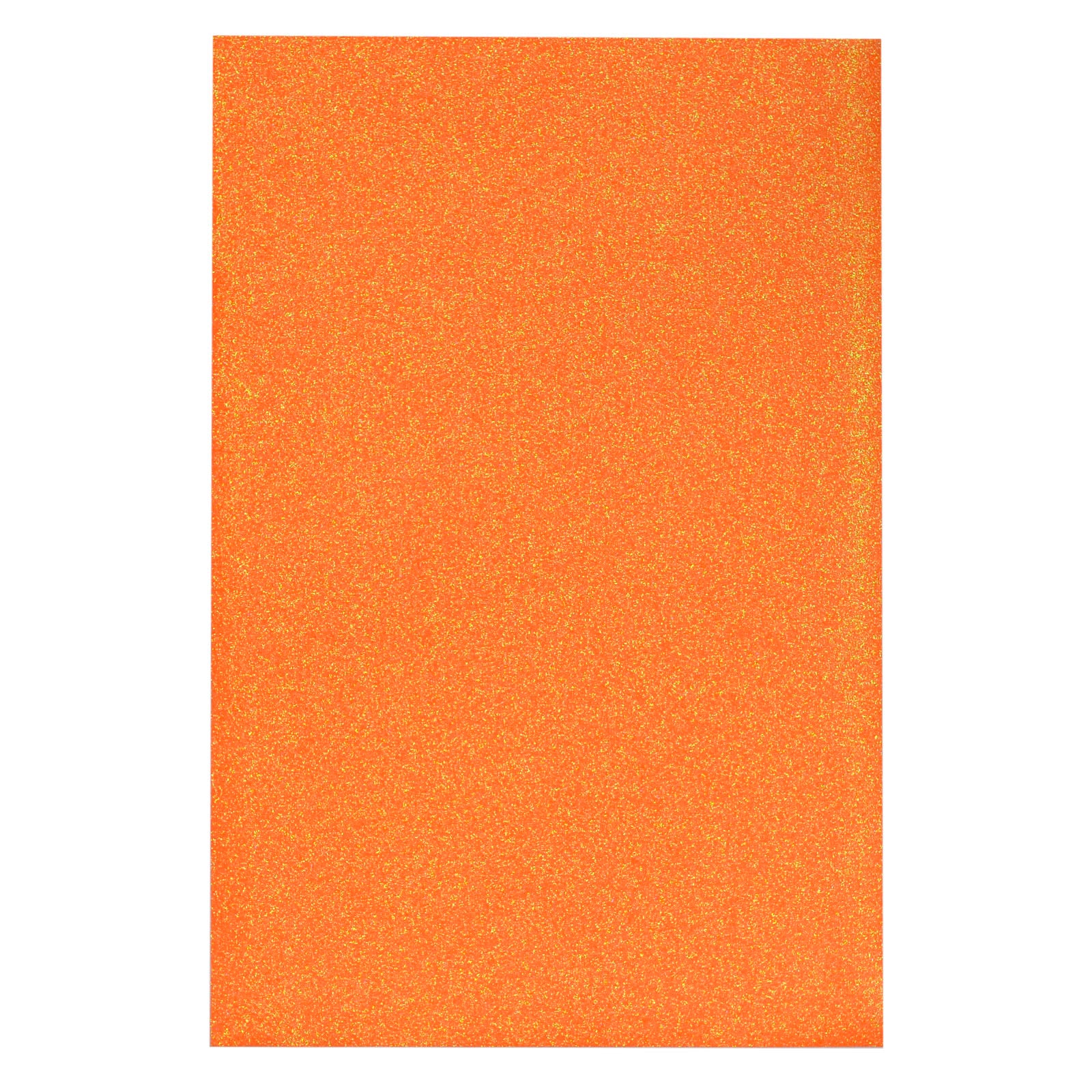 Vaessen creative • paillettes flex a4 orange fluo