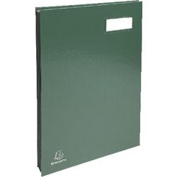 Carnet d'autographes exacompta vert