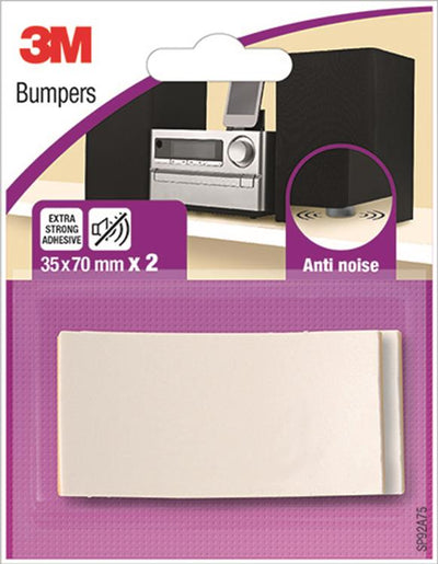 3m 1053601 - tampons insonorisants - gr35mmx70mm -2 pcs | 18 pièces