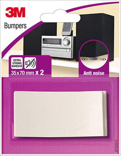 3m 1053601 - tampons insonorisants - gr35mmx70mm -2 pcs | 18 pièces
