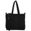 Beagles sac à bandoulière en peluche 37x31cm noir