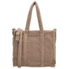 Beagles sac bandoulière teddy 37x31cm taupe