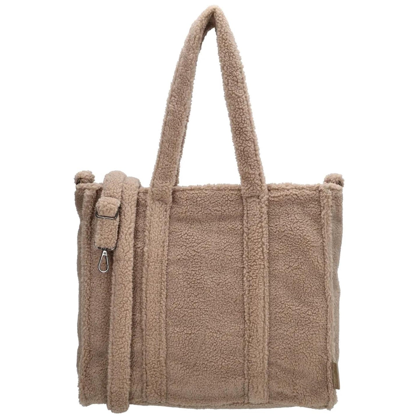 Beagles sac bandoulière teddy 37x31cm taupe