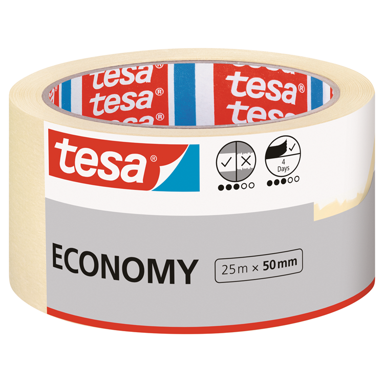 Tesa 1025270 - ruban de masquageunivers.25mx50mm | 3 pièces