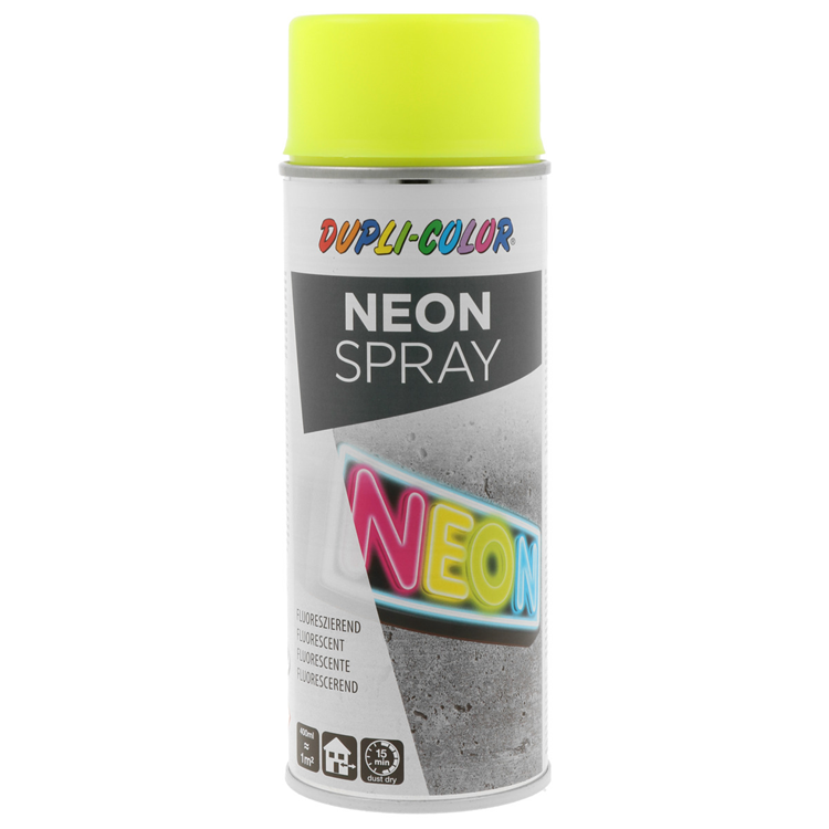 Motip 1000363 - spray néon jaune citr. 400 | 2 pièces