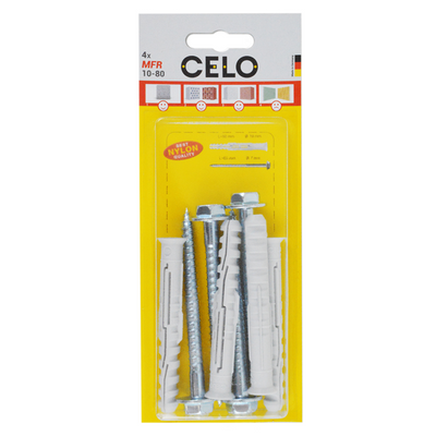 Celo 1065495 - bouchon de fenêtre multifonctionnel mfr 10-80 sb ssks | 5 pièces