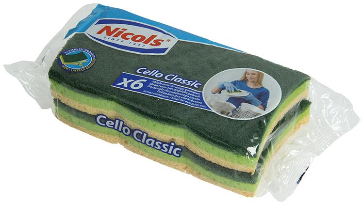 Nicols 1005326 - violoncelle vert classique x6 | 12 pièces