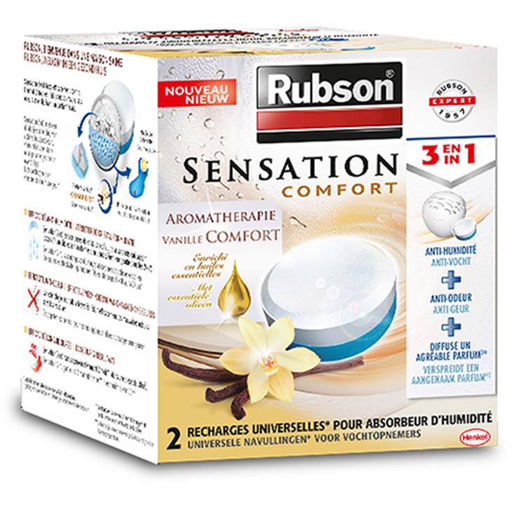 Rubson 1051261 - recharge pastilles vanille 2x300g | 1 pièce