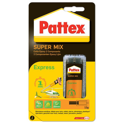 Pattex 1005197 - super mix express 1min. | 6 pièces