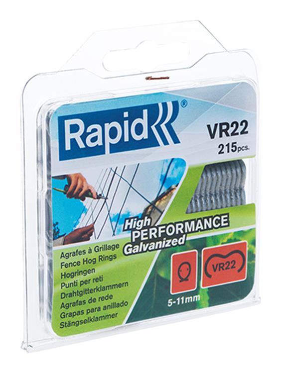 Rapid 1011745 - anneaux (215) pour 22 galva c | 5 pièces