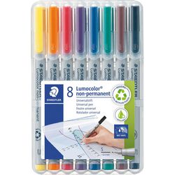 Marqueur ohp non permanent staedtler lumocolor gamme de couleurs 0,4 mm