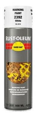 Rust-oleum bombe aérosol peinture de marquage blanche 500ml