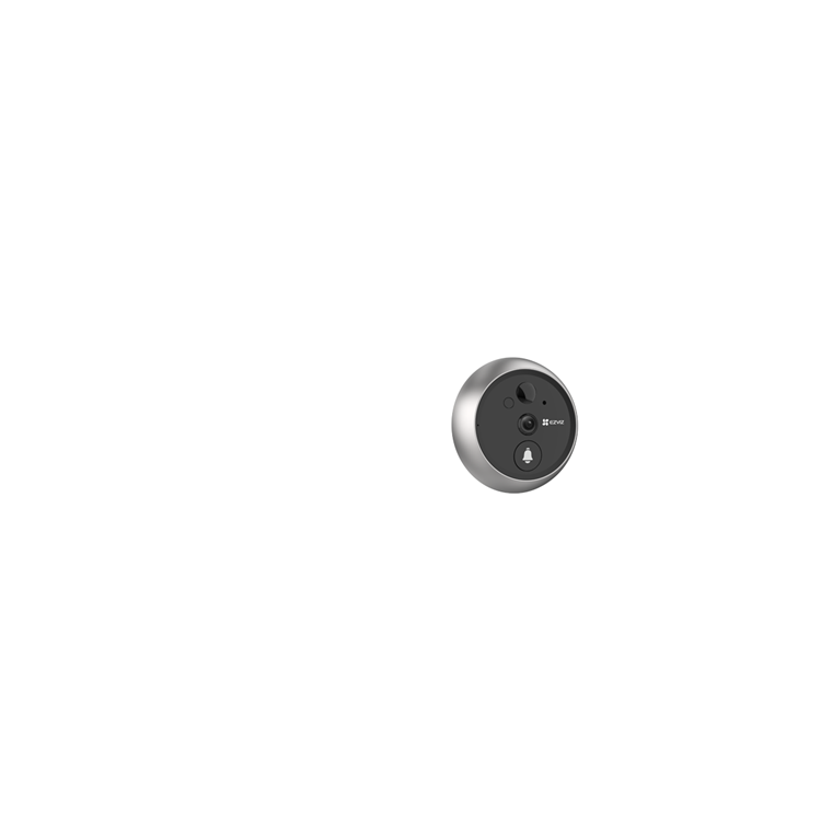 Ezviz 1069342 - Judas de porte dp2 avec écran cs-dp2-a0-6e2wpfbs | 1 pièce