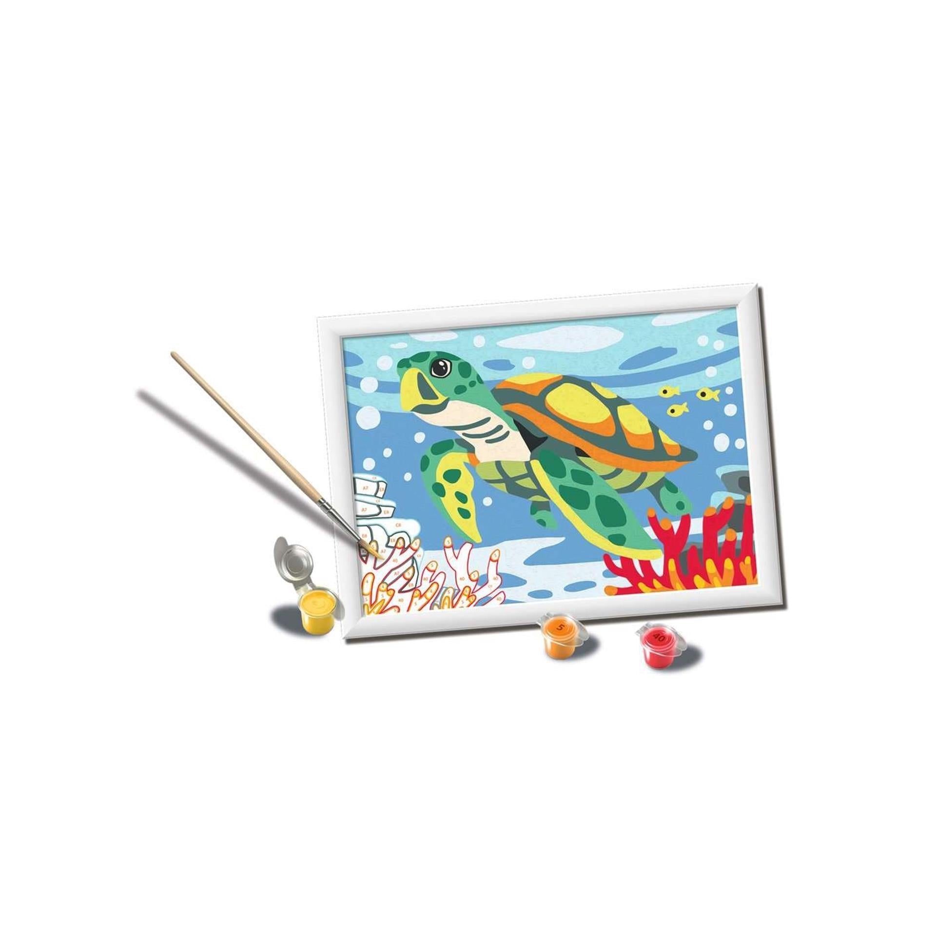 Ravensburger Creart Painting au numéro - Turtle