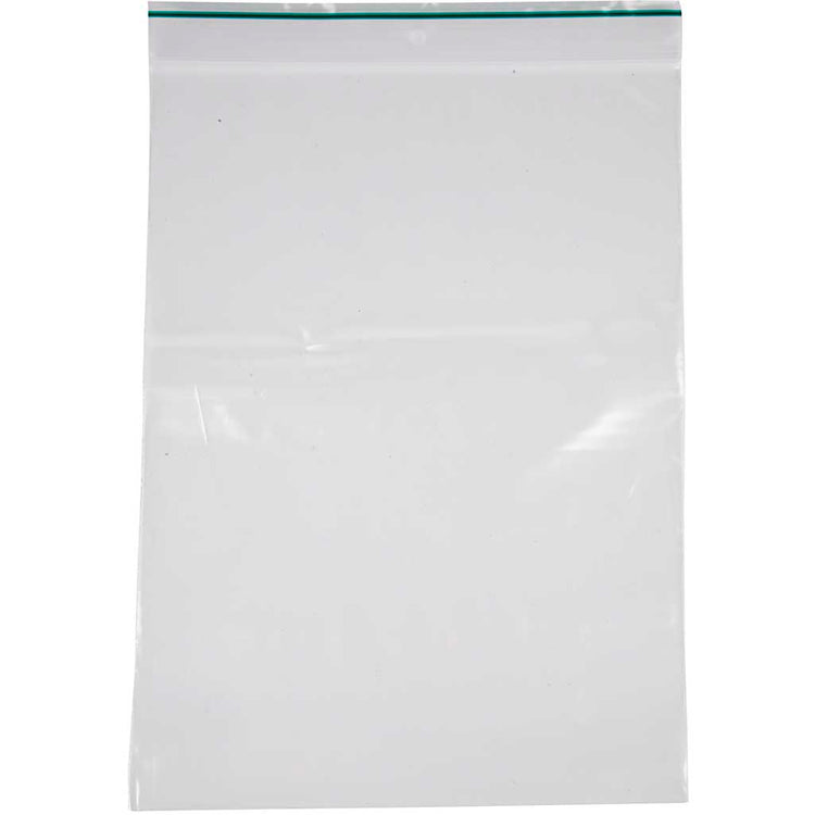 Sachets à fermeture éclair, dimension 17x23 cm, épaisseur 0,05 mm, 100 pièces 1 boîte