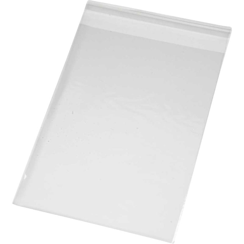 Sachets cellophane Creativ company, h : 17,3 cm, l : 12,3 cm, épaisseur 25 my, 20 pièces 1 boîte