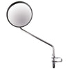 Trumpf Mirror Bicycle 105 mm Rod Chrome, assemblage à la direction