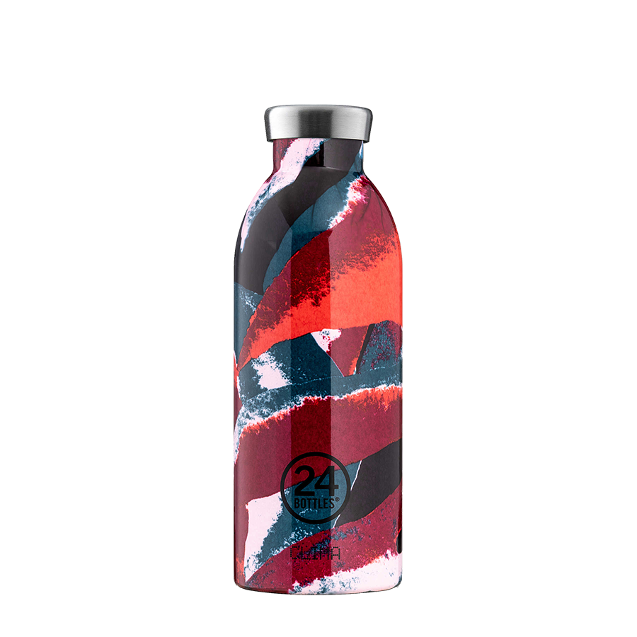 24 bouteilles thermos clima fleur flamme 500ml