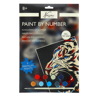 Nassau Nassau peinture au numéro Tiger