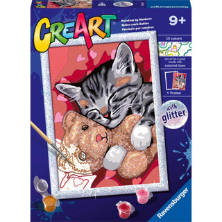 Ravensburger Creart peinture sur numéro de chaton paisible