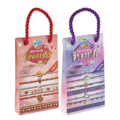 Le groupe d'artisanat créatif Moxy fabrique vos propres bracelets