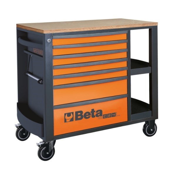 Chariot à outils Beta 7 tiroirs rsc24l 7-o