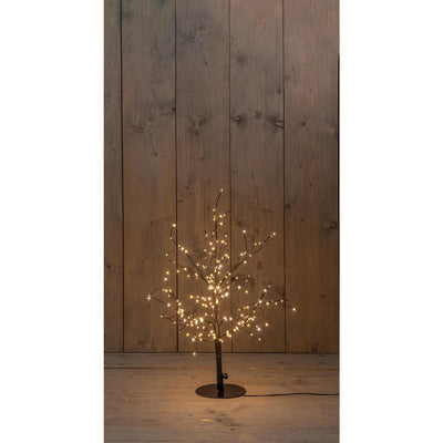 Anna's collection Sapin lumineux 240LED classique chaud H60cm avec fonction flash, variateur et minuterie 8 heures IP44