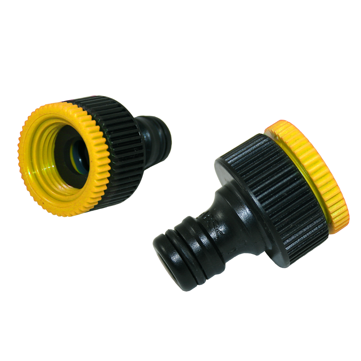 Robinet d'eau adaptateur Panama pour raccorder un tuyau d'arrosage - 3 4 et 1 2 pouces