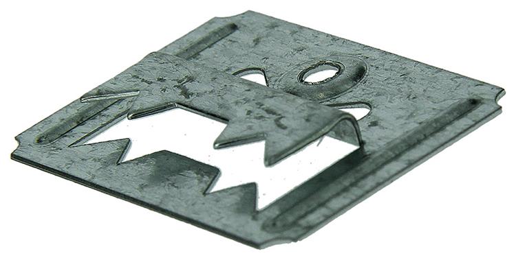 1004671 - 100 pièces. pinces d'étagère avec vis 3mm | 10 pièces