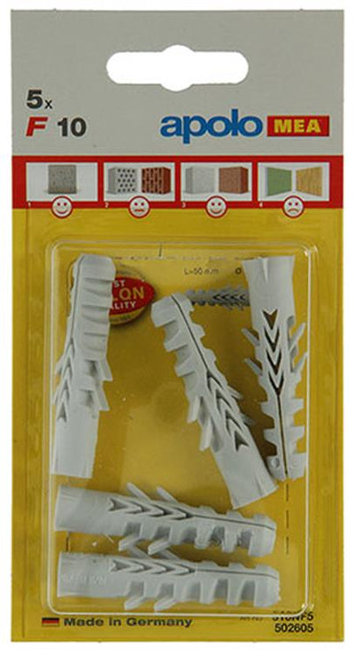 Celo 1015365 - 5 bouchons en nylon f 502605 10 mm | 5 pièces