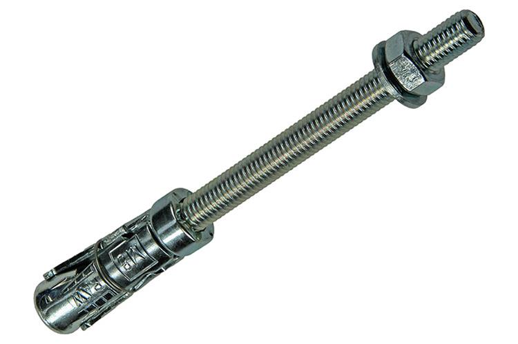 Celo 1003154 - 2 chevilles à expansion de 15 mm chacune + tige filetée 8x120 mm 502711 | 5 pièces