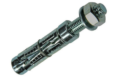 Celo 1003155 - 2 chevilles à expansion de 16 mm chacune + tige filetée 10x85 mm 502712 | 5 pièces
