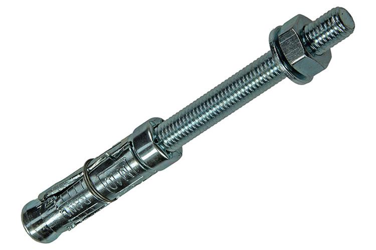 Celo 1003156 - 2 chevilles à expansion de 16 mm chacune + tige filetée 10x130 mm 502713 | 5 pièces