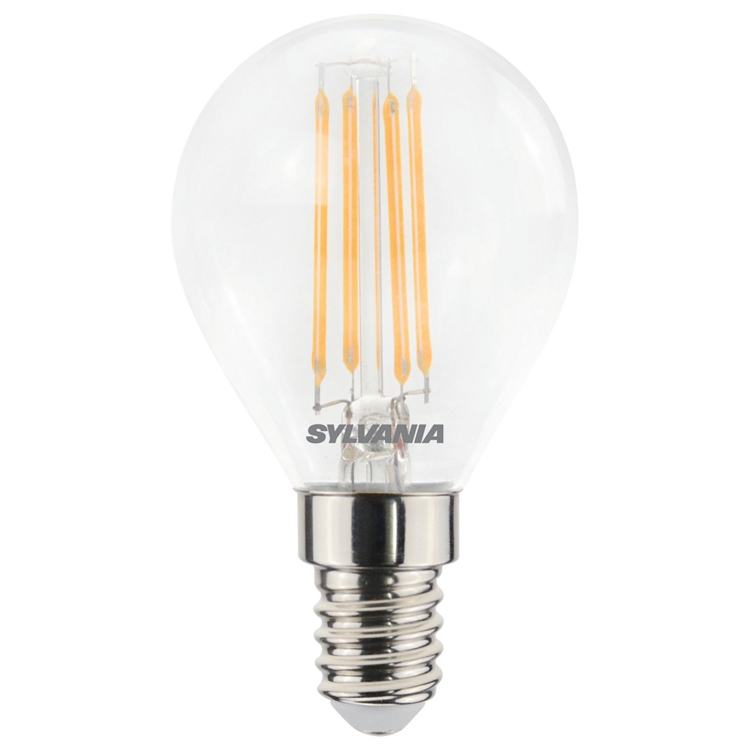 Sylvania LED Lamp Bullet E14 470 LM Clear Dimmable