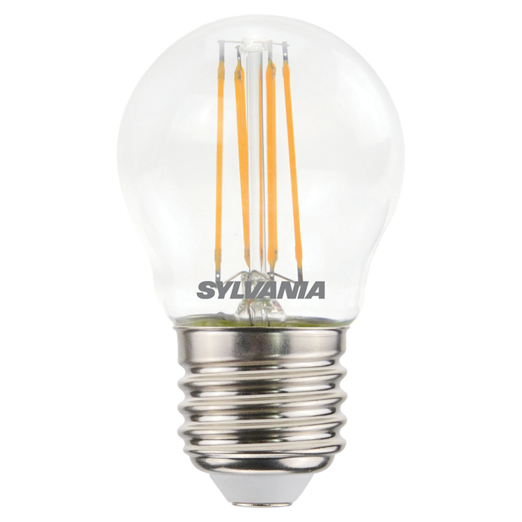 Sylvania LED Lamp Bullet E27 470 LM Clear Dimmable