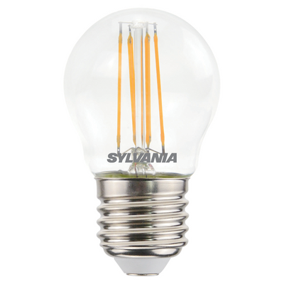 Sylvania LED Lamp Bullet E27 470 LM Clear Dimmable