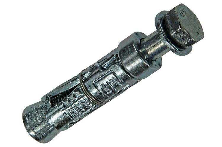 Celo 1015456 - 4 chevilles à expansion zt 14mm + boulon 502705 8x60mm | 5 pièces