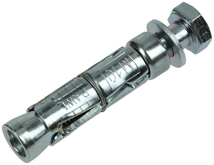 Celo 1015457 - 2 chevilles à expansion zt 16mm + boulon 502706 10x80mm | 5 pièces