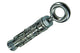 Celo 1003159 - 2 chevilles à expansion mo 12mm + boulon à œil 6x50mm 502718 | 5 pièces