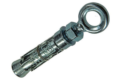 Celo 1003160 - 2 chevilles à expansion mo 14mm + boulon à œil 8x65mm 502719 | 5 pièces
