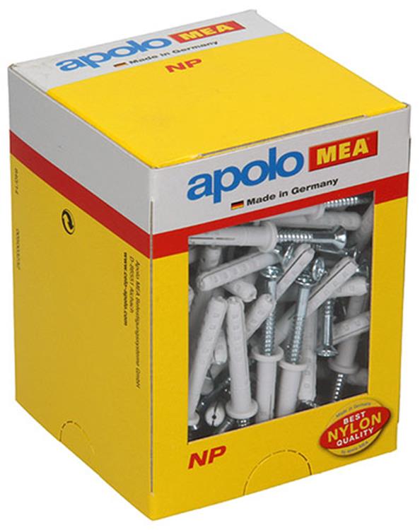 Celo 1003144 - bouchons à clous pré-assemblés np ø6x40mm 100 pièces | 2 pièces