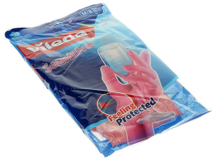 Vileda 1046502 - gants sensibles m | 12 pièces
