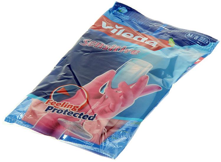 Vileda 1046502 - gants sensibles m | 12 pièces