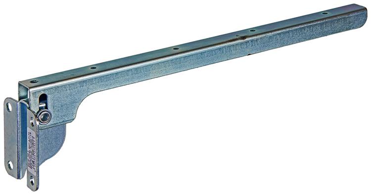 1059997 - console pliable 300 galvanisée capacité de charge 75 kg la paire | 6 pièces