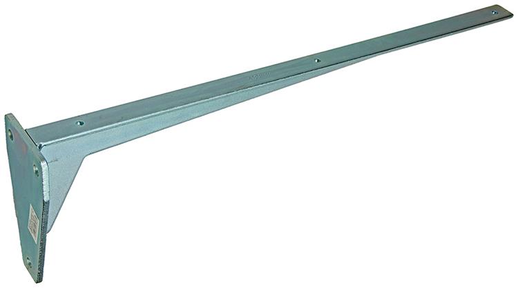 1059984 - Console robuste profilé en L capacité de charge 480 galvanisée. 75 kg | 10 pièces
